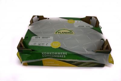 Compostable cover sheet for cucumbers
